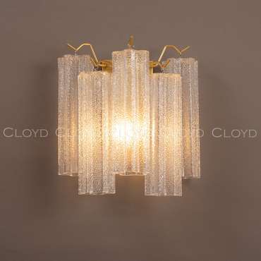 Бра Cloyd ANNO-A W1 / выс. 31 см - золото мат.