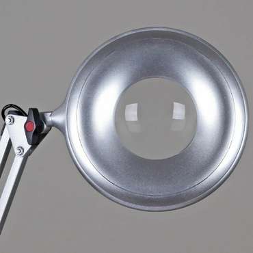 Настольная лампа 02046-0.7-01 SL (пластик, цвет серебро)