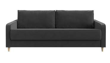 Прямой диван-кровать Варшава серого цвета