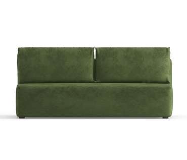 Диван-кровать из велюра Daimond зеленого цвета