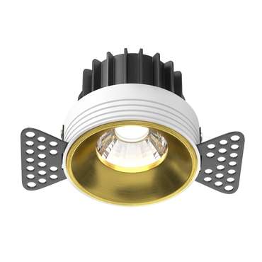 Встраиваемый светильник Technical DL058-12W4K-TRS-BS Round Downlight