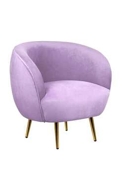 Кресло Benee пурпурного цвета