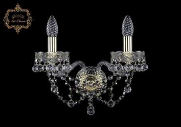 Хрустальное бра Art Classic 46327 10.26.2.141.Gd.B подсвечник с подвесками