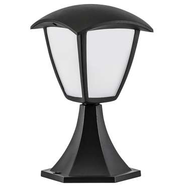 Уличный светодиодный светильник Lampione черного цвета