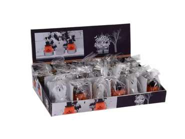Свеча фигурная Halloween Party белого цвета