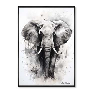Репродукция картины Walking elephants, No 2, 2024г.