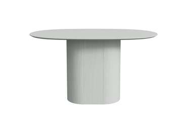 Овальный обеденный стол Type 140 белого цвета