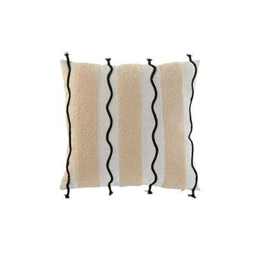 Декоративная подушка Boho Home 45x45 бежевого цвета
