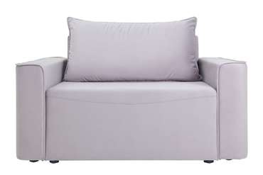 Кресло-кровать Клио серебристого цвета