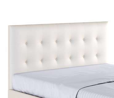 Кровать Селеста 140х200  белого цвета
