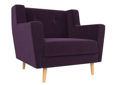 Кресло Брайтон темно-фиолетового цвета