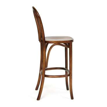 Барный стул Thonet Classic bar chair коричневого цвета