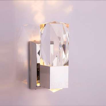 Бра Cloyd CRYO W1 / выс. 22 см - хром