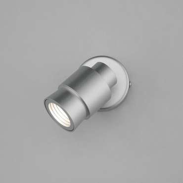 Настенный светодиодный светильник 20125/1 серебро Plat