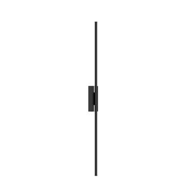 Настенный светильник Simp Wall Uni L черного цвета