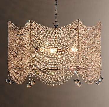 Круглая люстра