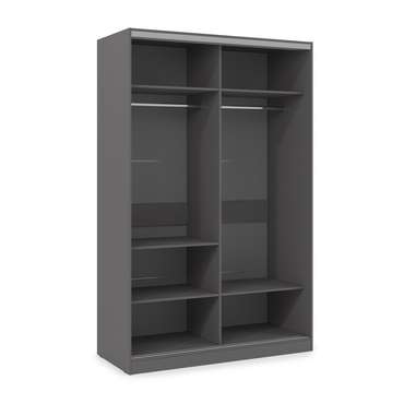 Шкаф-купе Comfort 16.3 темно-серого цвета