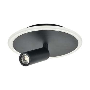 Настенно-потолочный светильник 20046led 20046SMA/01LED BK (металл, цвет черный)