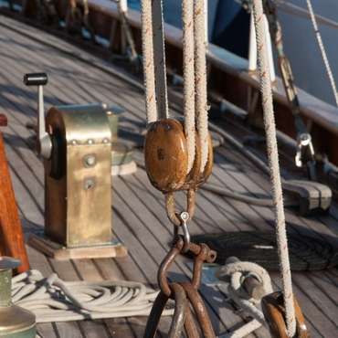 Постер Boat Rigging