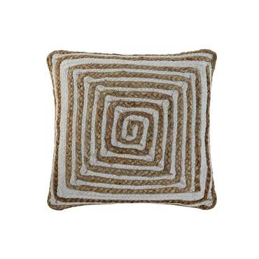 Декоративная подушка Boho 45x45 бежево-коричневого цвета