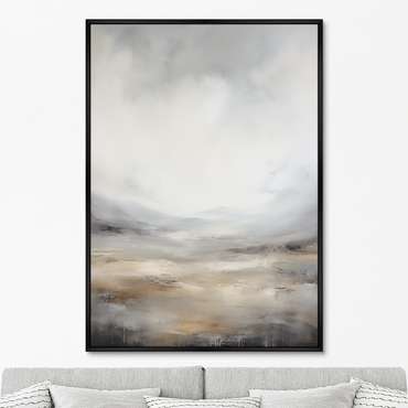 Репродукция картины Landscape Collection, Grey foothills, No 2, 2024г.