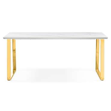 Обеденный стол Селена 2 L белого цвета
