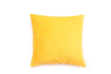 Подушка для кроваток-машинок 40х40 желтого цвета