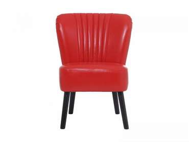 Кресло Barbara красного цвета 