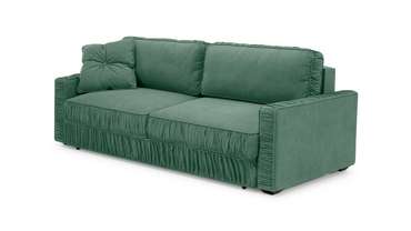 Диван-кровать Бруно зеленого цвета