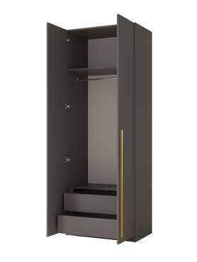 Шкаф София 80 серого цвета