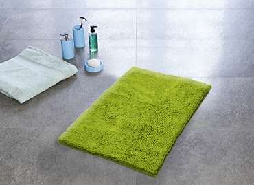 Коврик для ванной комнаты Soft 55х85 светло-зеленого цвета