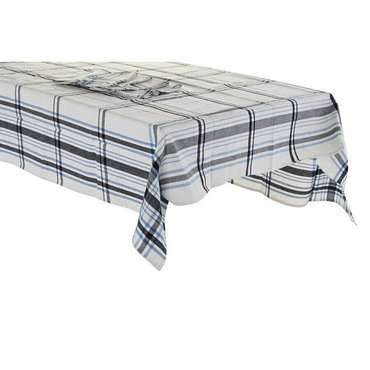 Скатерть и салфетки DKD Home Decor 250 x 150 x 0,5 см Бежевый Синий