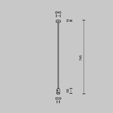 Комплектующие для трековой системы Technical TRA159C-B1-BS Accessories for tracks Flarity Магнитная модульная трековая система FLARITY