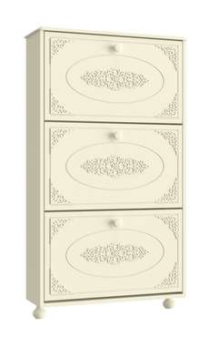 Тумба для обуви Ассоль плюс АС-46 цвета ваниль