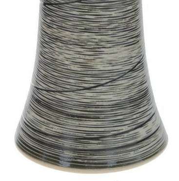 Фарфоровая ваза серого цвета
