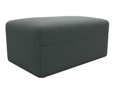 Пуф Лига-060 серого цвета 