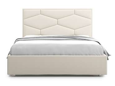 Кровать Premium Milana 4 180х200 светло-бежевого цвета с подъемным механизмом