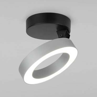 Накладной светодиодный светильник Spila серебро 25105/LED