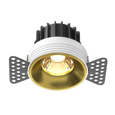 Встраиваемый светильник Technical DL058-12W3K-TRS-BS Round Downlight