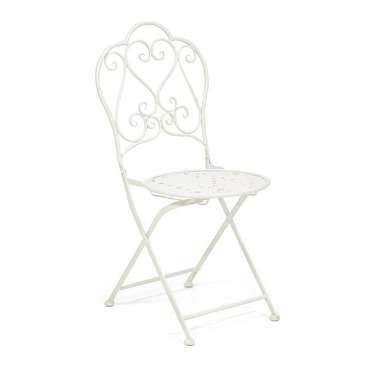 Набор из двух садовых стульев Secret De Maison Love Chair белого цвета