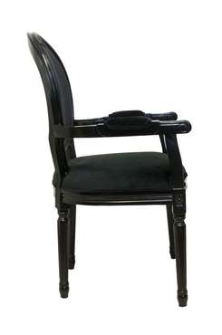 Стул Diella black velvet