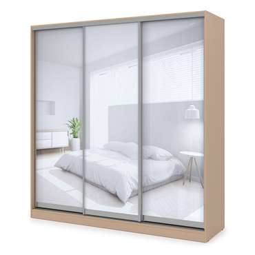 Шкаф-купе Comfort 24.9 бежевого цвета