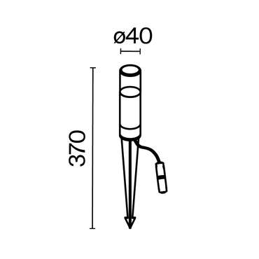 Ландшафтный светильник Outdoor O437FL-01GF Glide Outdoor