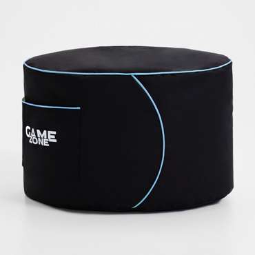 Игровой столик–пуф Game Zone черно-голубого цвета