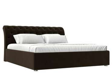 Кровать Сицилия 160х200 коричневого цвета с подъемным механизмом