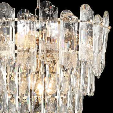 Хрустальная люстра 04620-0.4-7+4 FGD (хрусталь, цвет прозрачный)