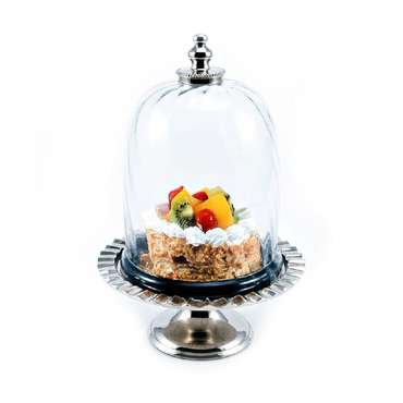 Сервировочный поднос с куполом Crystal Dome Light 
