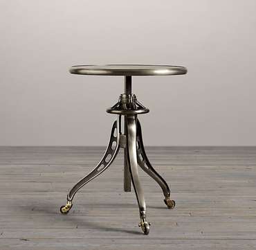 Столик 1930s caliper brasserie polished cast