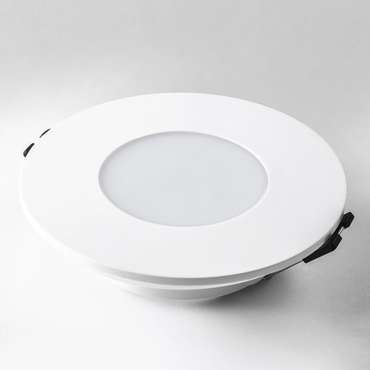 Рамка (светильник) PVC д/LED-модулей 941хх и LED-ламп D50мм PIANO ROUND БЕЛЫЙ IP65