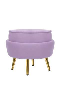 Пуф Pearl Adorn сиреневого цвета